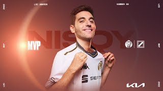 MAD Nisqy | 2022 #LEC Summer Kia MVP