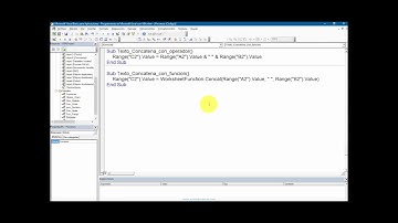 81 Concatenar texto en VBA