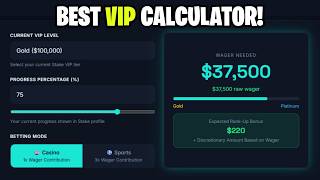 Best Stake VIP Rank Up Calculator