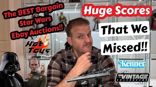 The BEST Bargain Star Wars Auctions Hot Toys, Kenner Vintage, The Vintage Collection & More.