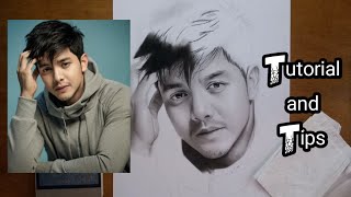 How To Shade Accurately Charcoal Portrait Tutorial And Tips