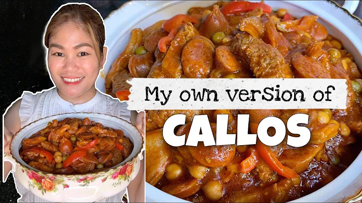 CALLOS RECIPE | My own version | Ox Tripe | How to...