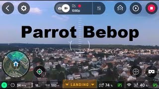 Parrot Bebop Morpilot 1700 mAh 1 Skycontroller 2 3000 ft Flight APP Review