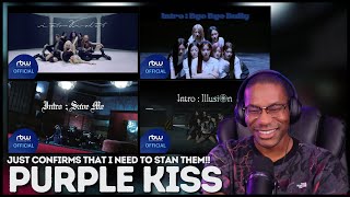 PURPLE KISS | Debut Trailers and Intro Performances REACTION | Lemme go ahead and stan them