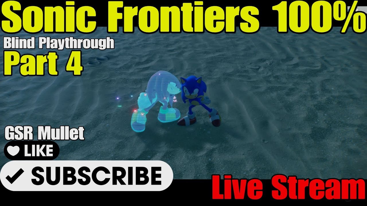 Sonic Frontiers 100% Playthrough Part 4 - YouTube