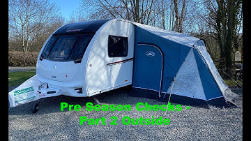 Caravanning Pre Season Checks Part 2 Outside