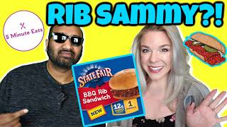 State Fair BBQ Rib Sandwich Review