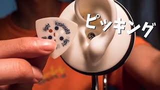 耳をピッキングされる音
