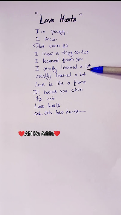 Download lagu Nazareth - Love Hurts Song Lyrics