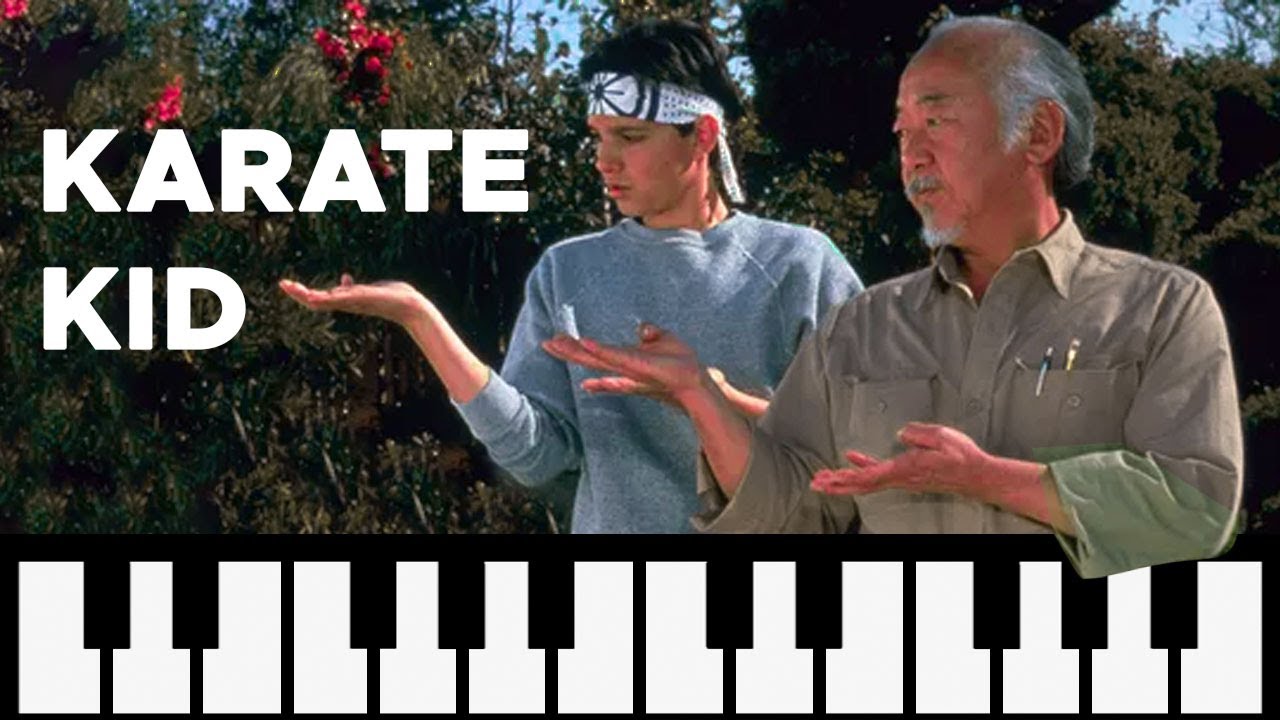 Karate Kid 🥋 Melódica 🎹 TUTORIAL con NOTAS YouTube
