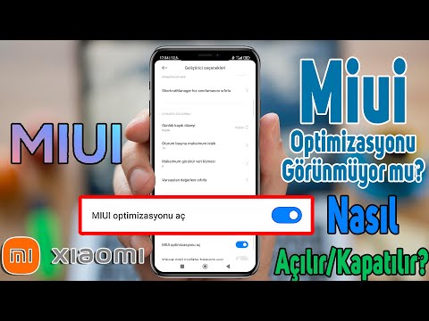 XIAOMI MIUI OPTIMIZASYONU NASIL KAPATILIR | MIUI OPTIMIZASYONU GORUNMUYORSA | NASIL ACILIR | 2022