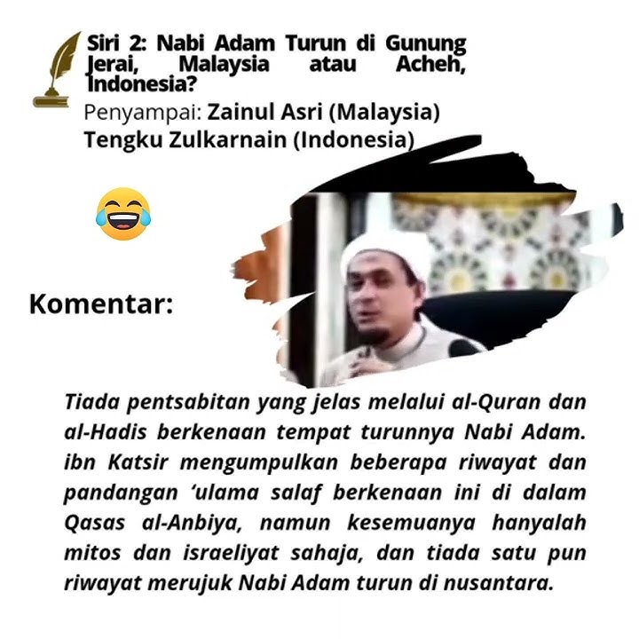 Nabi Adam Turun di Gunung Jerai
