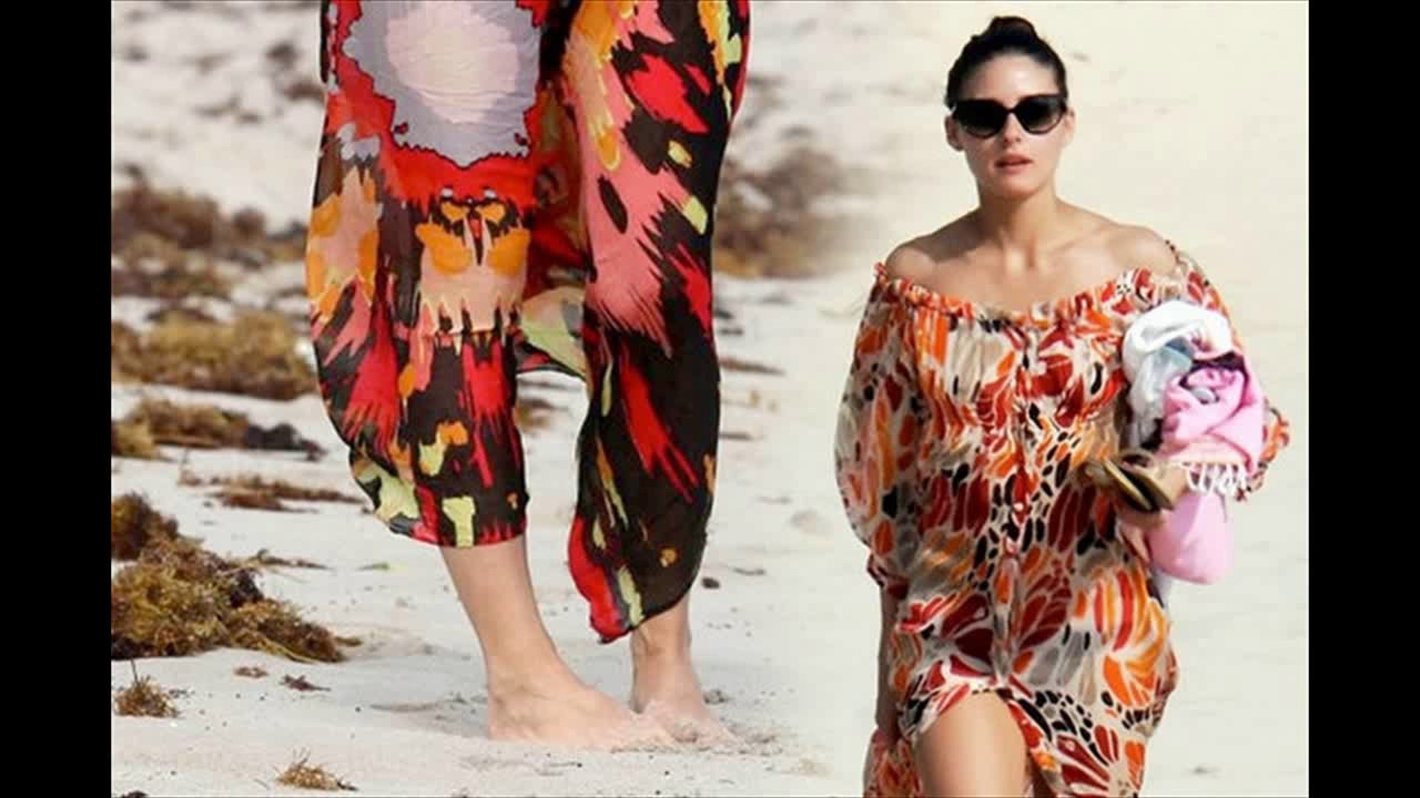 How to Wear a Sarong On the Sunny Beach   Pretty Designs