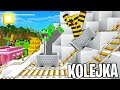 ZBUDOWAŁEM KOLEJKE GÓRSKĄ w Minecraft!