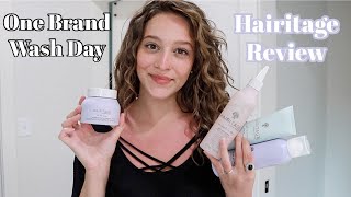 One brand wash day Hairitage review | Cheap haircare 2021