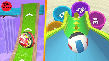 GOING BALLS vs ACTION BALLS Gameplay Android, iOS #372