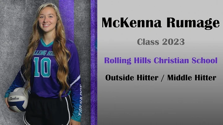 McKenna Rumage 2021 Volleyball Highlights