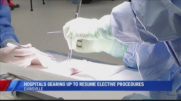 Hospitals start scheduling elective procedures