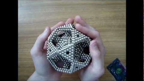 Caged Icosidodecahedron (Zen Magnets)