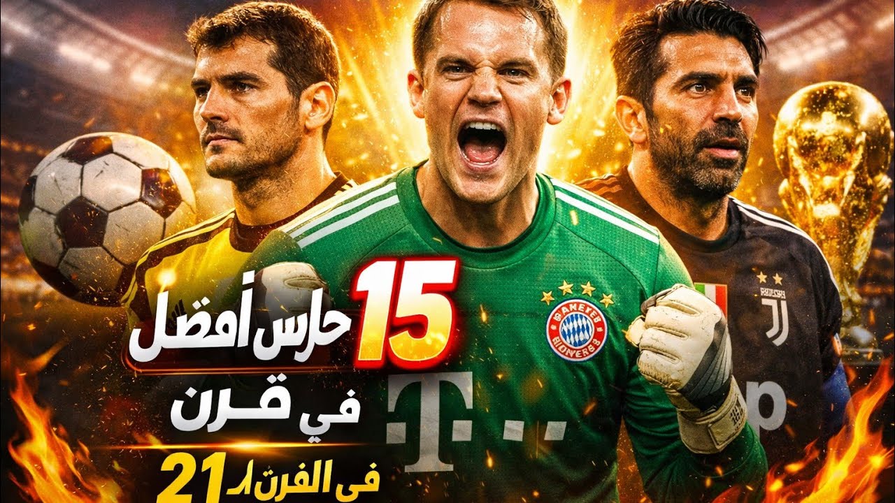  أفضل 15 حارس مرمى في القرن الـ21