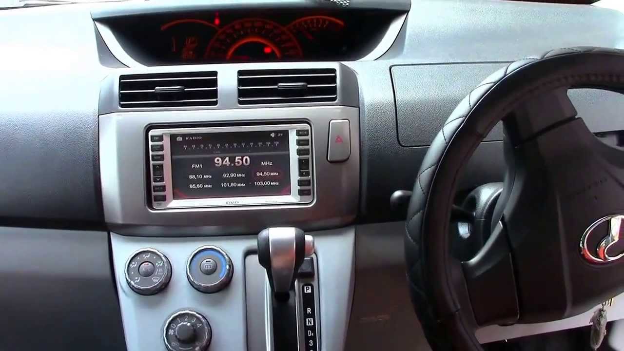 Perodua Alza - On Toyota JDM Headunit with Fm Conversion 