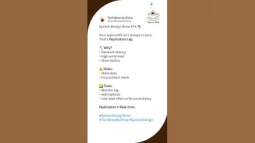 The Hidden Cost of Database Replication ☕ | System Design Brew #14