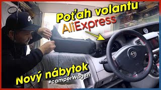 🚗 Nový Nábytok + Poťah z Aliexpressu / Opel Vivaro / Camper Van #vanlife #camper #campervan