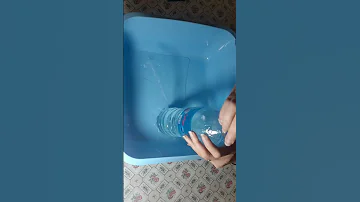 فكرة عبقرية عند انقطاع المياه 