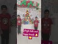 Christmas song performance by our tiny champs 🎤🎅 #activity #school #teacher