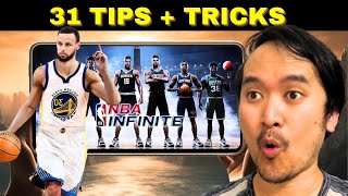 31 TIPS & TRICKS | NBA INFINITE