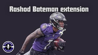 Baltimore Ravens extend Rashod Bateman through 2026