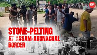 Stone pelting at Assam-Arunachal border; CMs appeal for peace