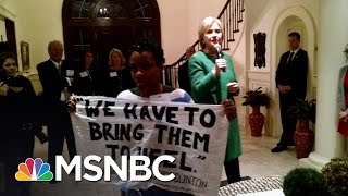 Black Lives Matter Activists Interrupt Clinton | Morning Joe | MSNBC
