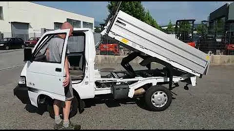 Quanto è lungo il cassone del Piaggio Porter?