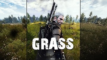 [4K] Witcher 3 Grass Mods Comparison