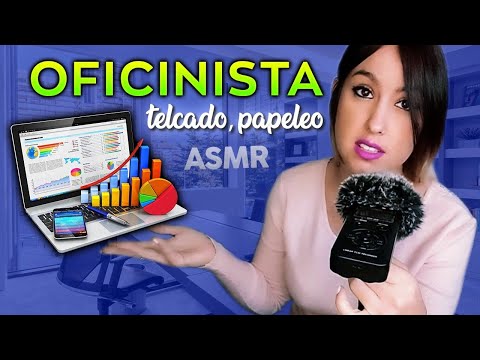 Asmr | TRABAJO CONTIGO- MI TRABAJO REAL