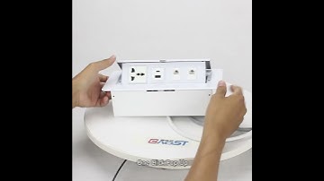 Table universal pop up socket pd20w USB 2cat6 for office