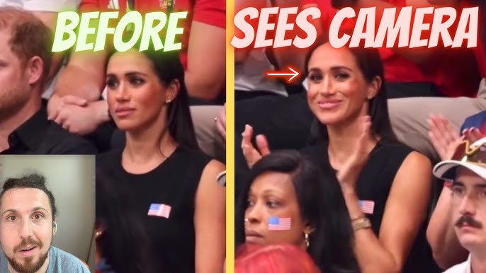 Reacting: Meghan Spots Camera!#meghanmarkle