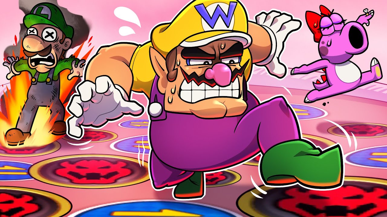 We turned Mario Party into a MINE FIELD