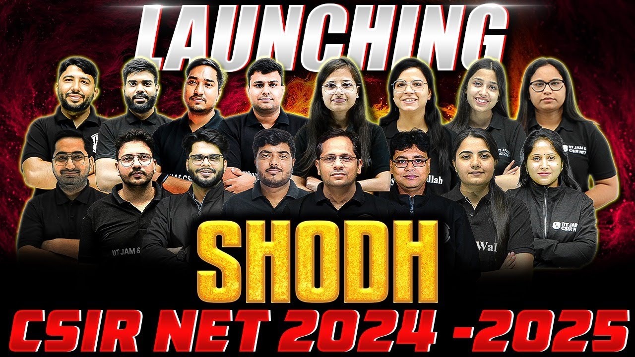 🚀 Launching SHODH: Get Ready for CSIR NET 2024-2025 with PW | Exclusive ...