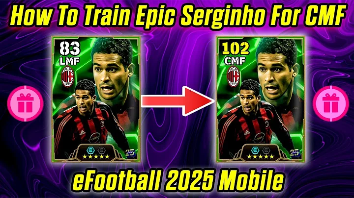 EFOOTBALL 🔥 Daily Games Free Epic Serginho CMF Position Best Training Guide 🔰