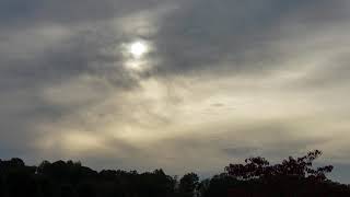 Sunset suns 10-25-18 😮☀️thats crazy🍁