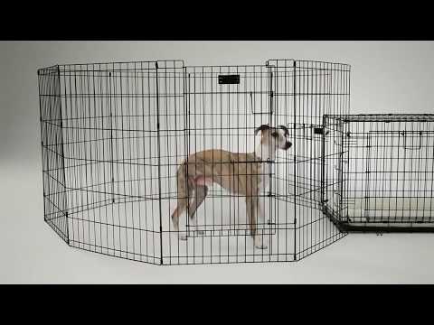 Вольеры MIDWEST LifeStages с двойной разъемной (сплит) дверцей для собак