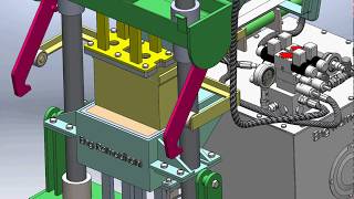 AUTOMATIC INTERLOCKING BRICK MACHINE Part 2