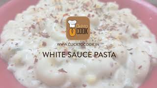 One pot white sauce pasta - restaurant style at home; easy method of making  pasta in white sauce