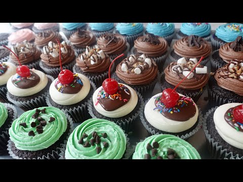 Video: Päivä Ja Yö Cupcakes