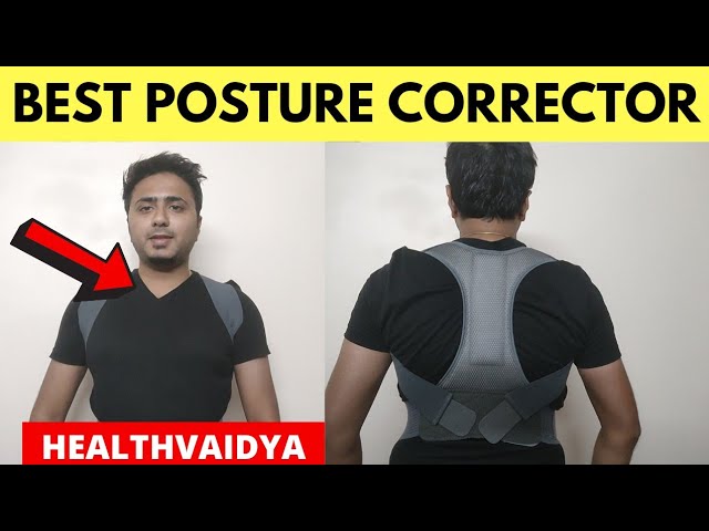 Posture Corrector, How to wear Posture Corrector Belt, Posture corrector  device- How and When To use 