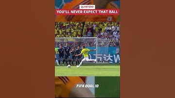 Genius Freekick Quintero😎 #shorts