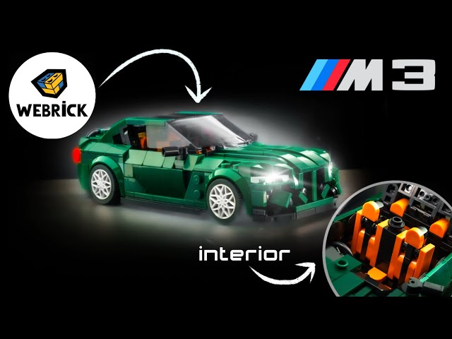 77237 Nissan GT-R - Lego Speed Champions Alternative MOC Tutorial