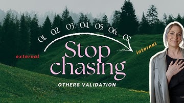 WATCH THIS before you CHASE your partner for validation: 7 Steps to STOP Being Insecure